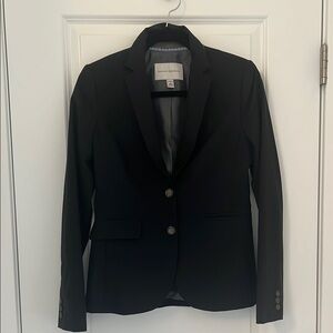 Banana Republic Black Blazer Tailored Suit Jacket